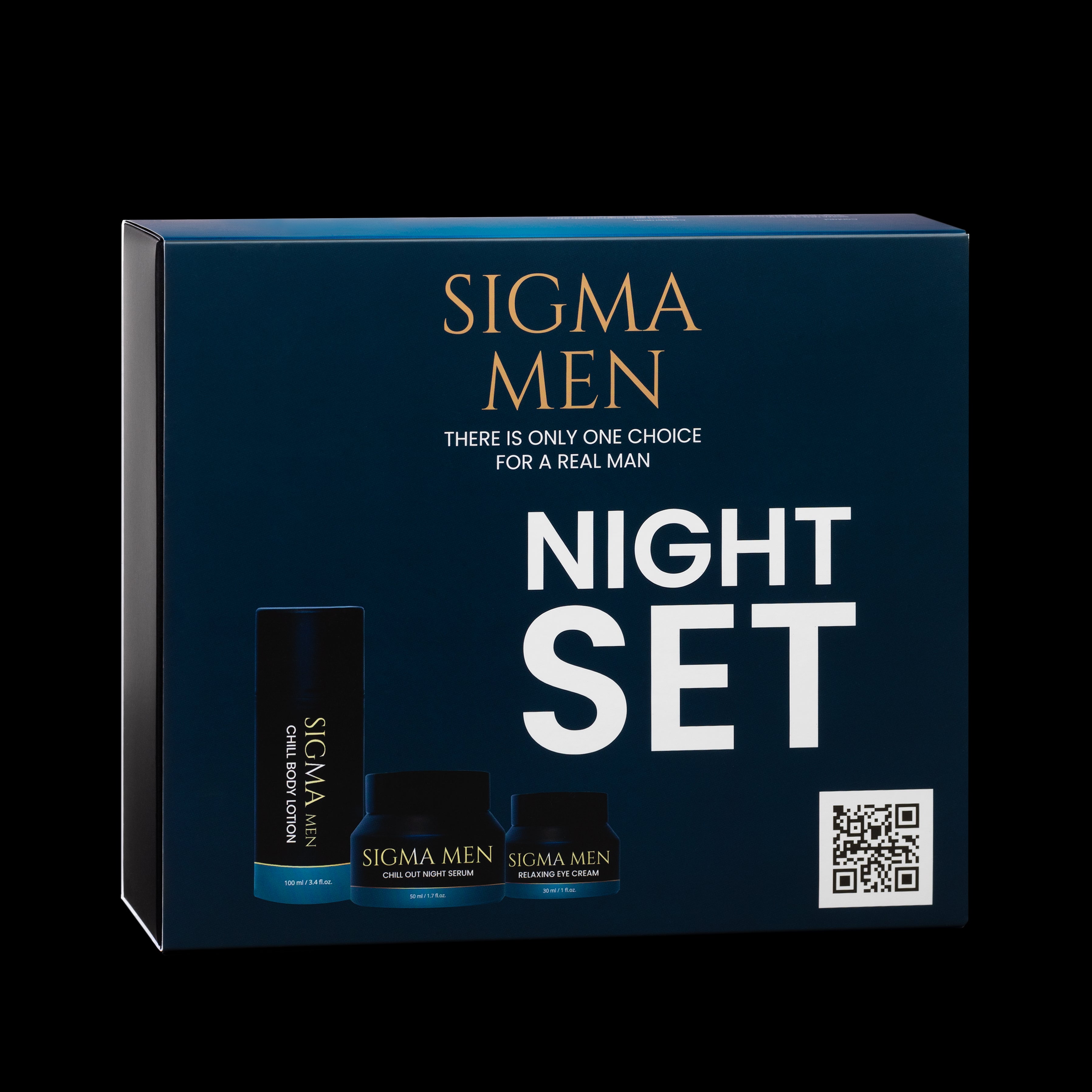 SIGMA MEN - Zestaw pielęgnacyjny na noc – Sigma Men