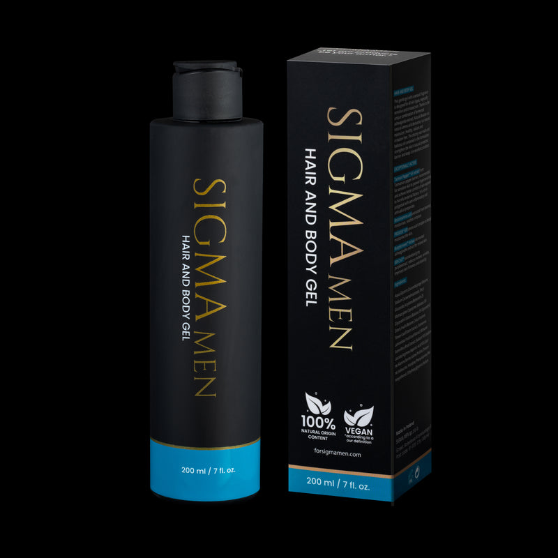Wszechstronny eliksir żel do włosów i ciała 200ml- Sigma Men