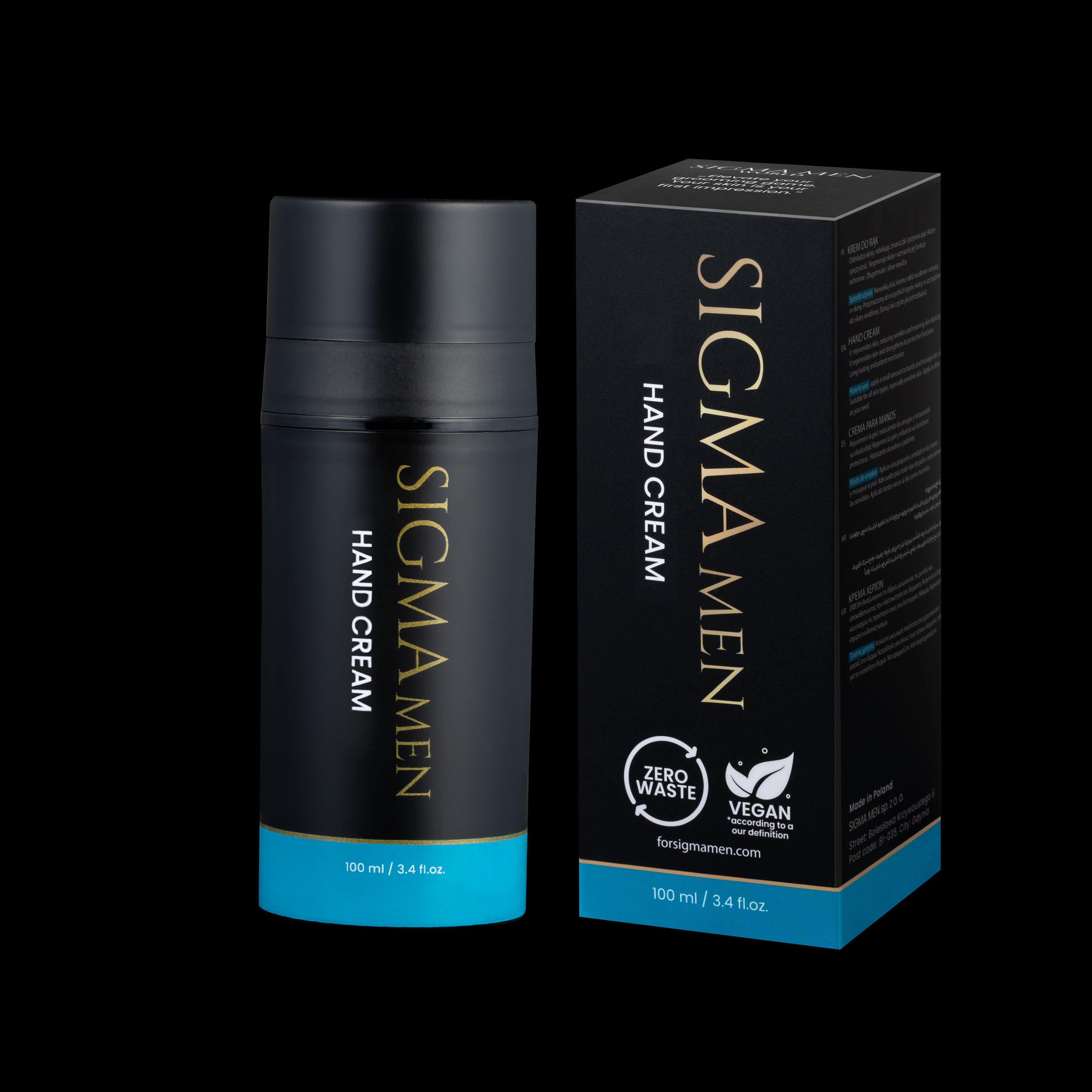 SIGMA MEN-Hand in business regenerating hand cream