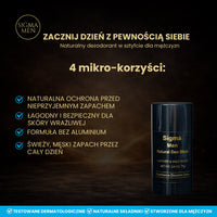 Naturalny Dezodorant w Sztyfcie dla Mężczyzn, Długotrwała Ochrona i Świeżość,75g- Sigma Men