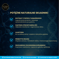 Naturalny Dezodorant w Sztyfcie dla Mężczyzn, Długotrwała Ochrona i Świeżość,75g- Sigma Men