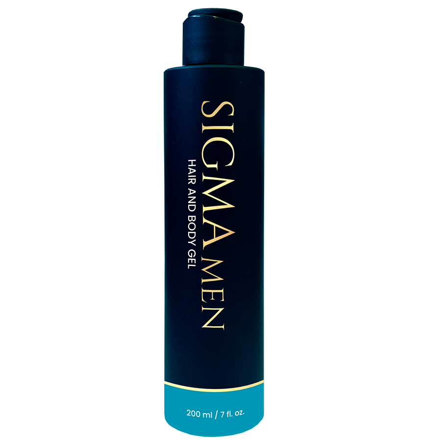 SIGMA MEN - Versatile cleansing elixir gel for hair and body