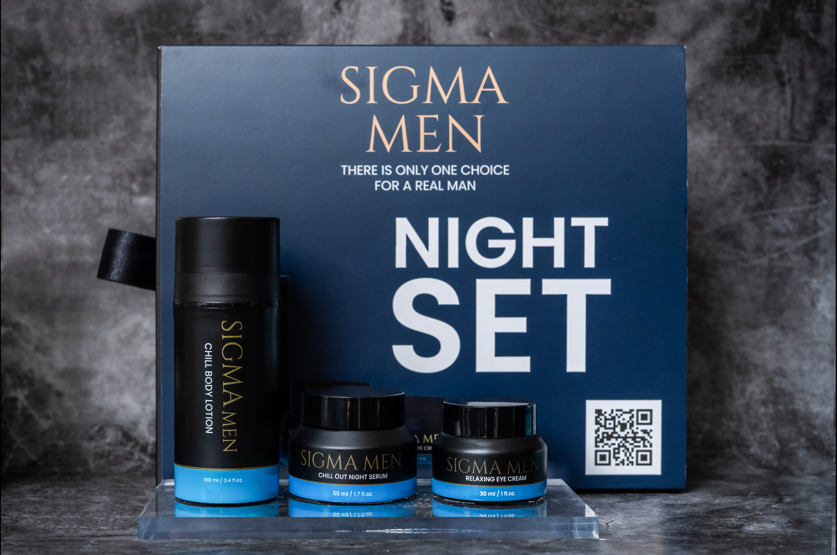 SIGMA MEN - Zestaw pielęgnacyjny na noc