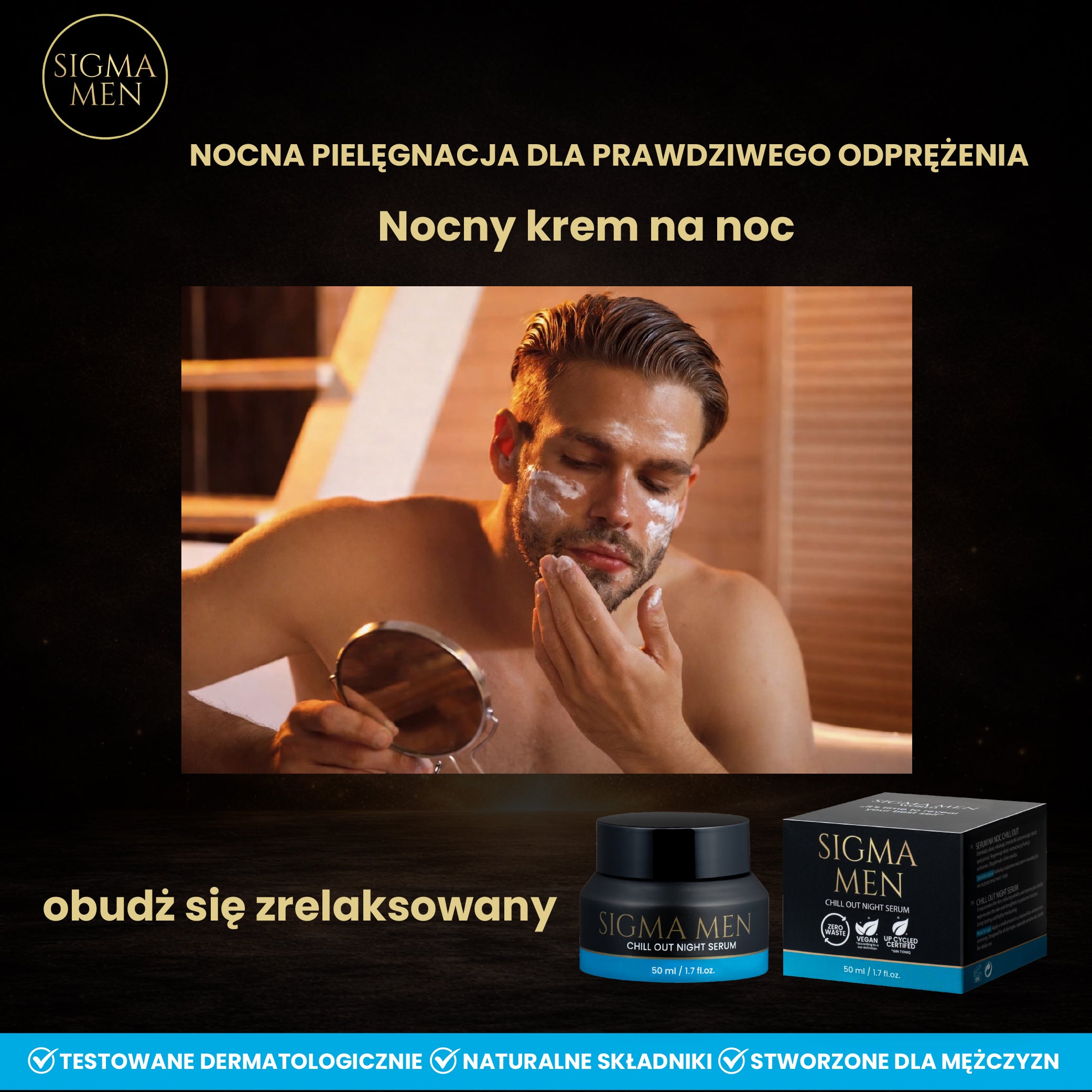 Siero notte nutriente SIGMA MEN-Night Regeneration