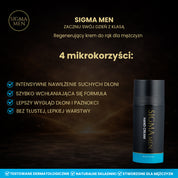 SIGMA MEN-Crema mani rigenerante Hand in Business 