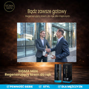 SIGMA MEN-Crema mani rigenerante Hand in Business 