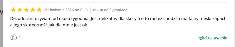 Opinia klienta