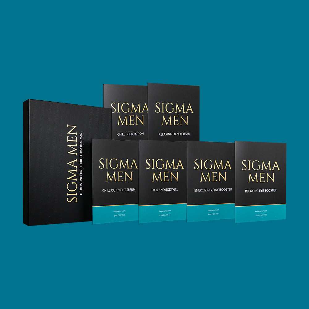 Check the real quality & smell - buy sample box Sigma Men Skin Care